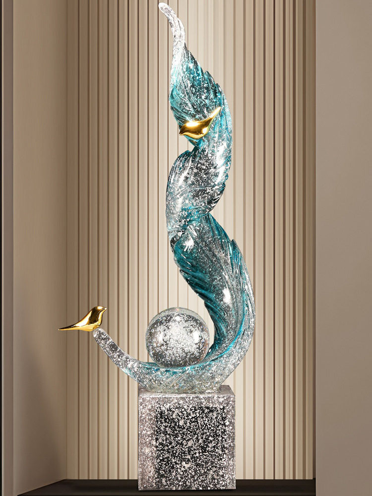 Resin Art Wedding Gift - Décoration d'intérieur de luxe pour salon,