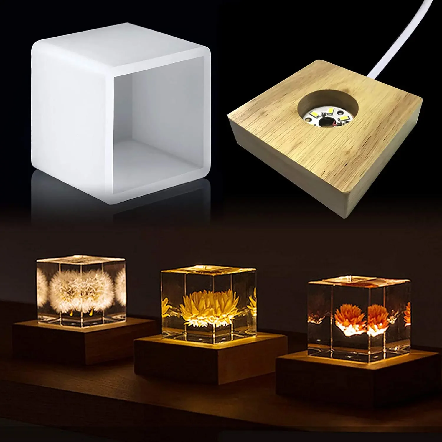 Moule en résine légère carrée, - Resin Art Equipment avis et prix
