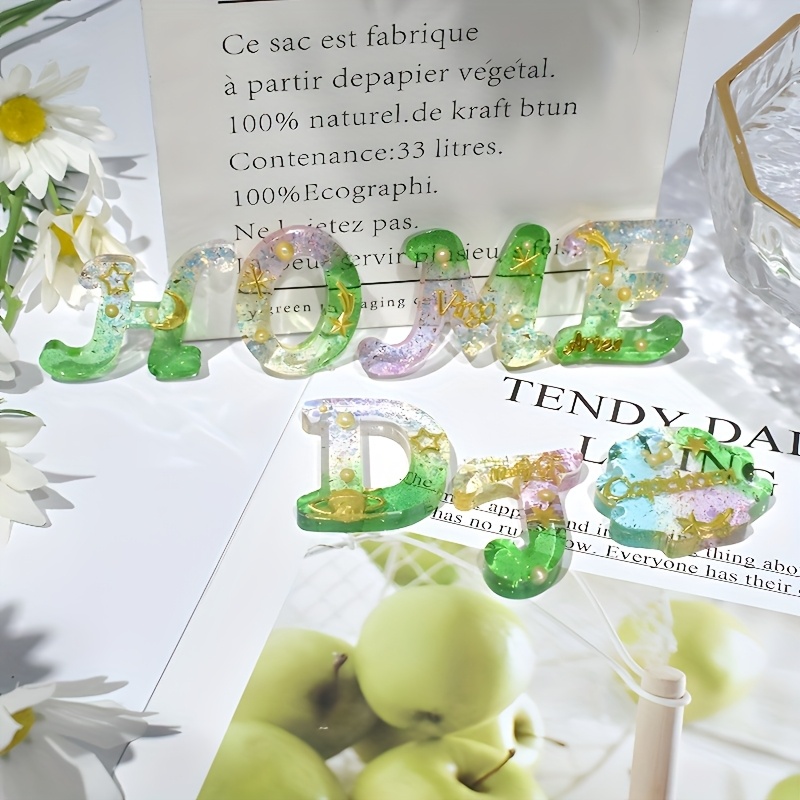 Moule en résine pour miroir st - Resin Art Alphabet avis et prix