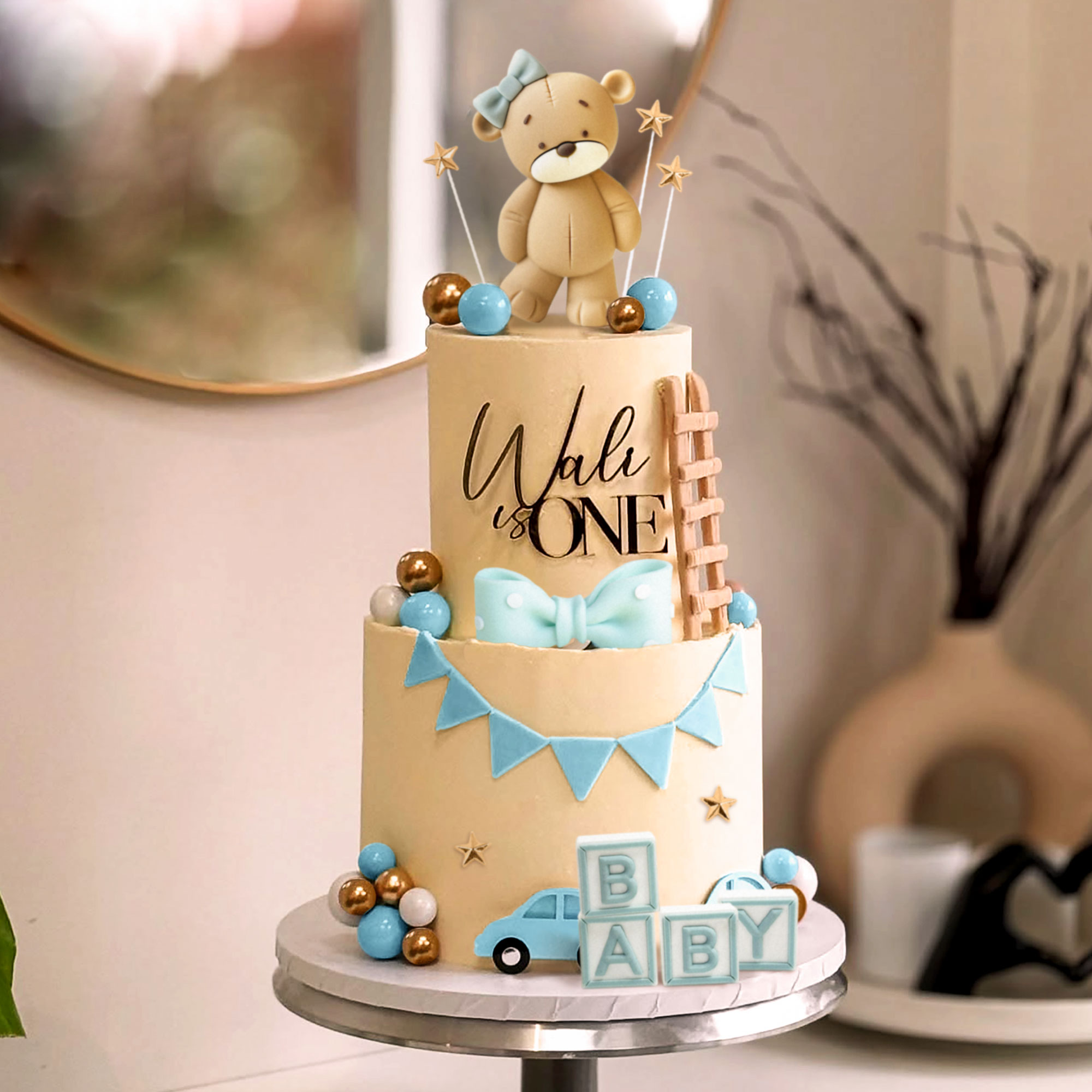 LaVenty ours rose décoration d - Resin Art Alphabet avis et prix