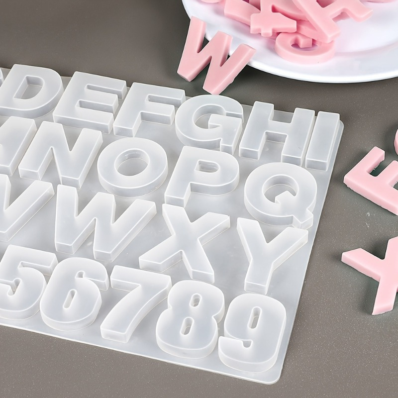 Moule en silicone pour pendent - Resin Art Alphabet avis et prix