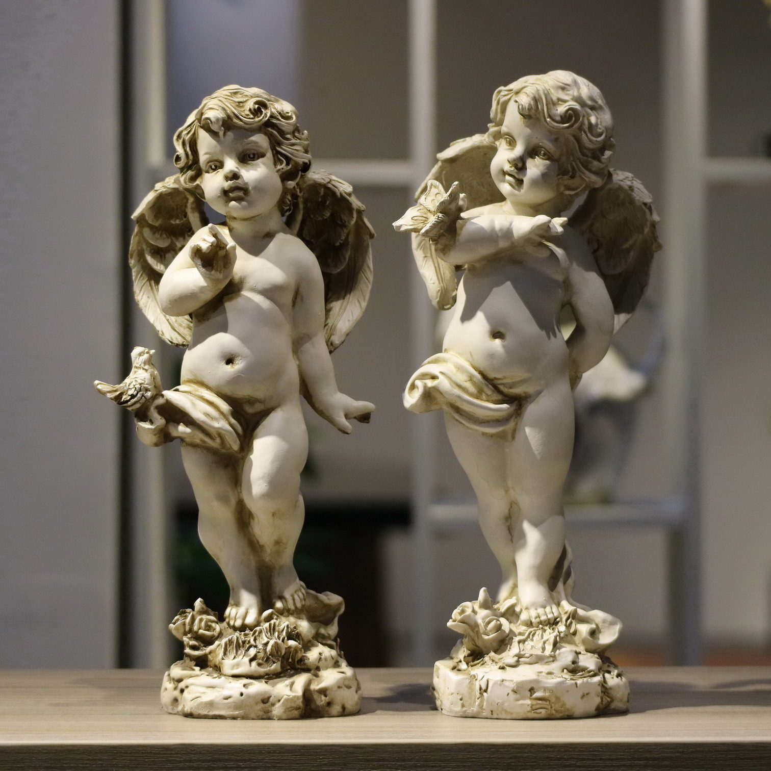 Figurine d'ange rétro en résin - Resin Art Wedding Gift avis et prix