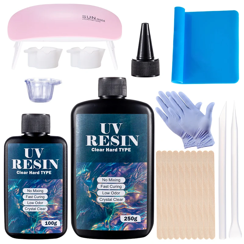 Kit de colle en résine UV dure - Resin Art Equipment avis et prix