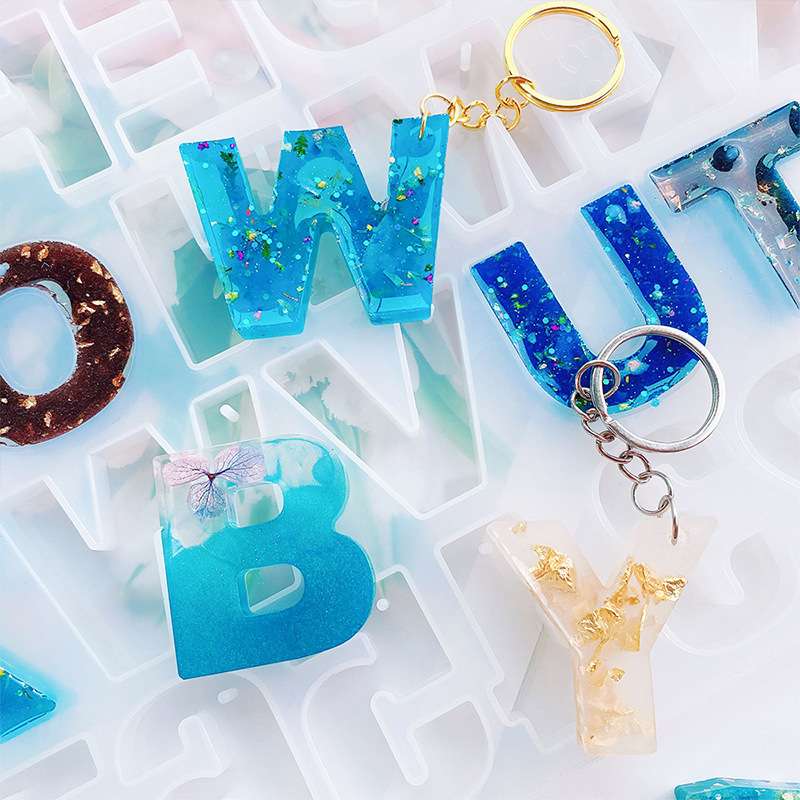 Alphabet résine époxy Silicone - Resin Art Alphabet avis et prix