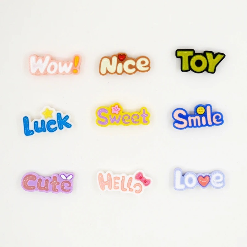 Cabochon en résine à dos plat  - Resin Art Alphabet avis et prix