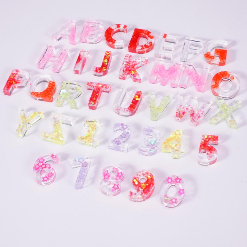 Moule en résine époxy cristal  - Resin Art Alphabet avis et prix