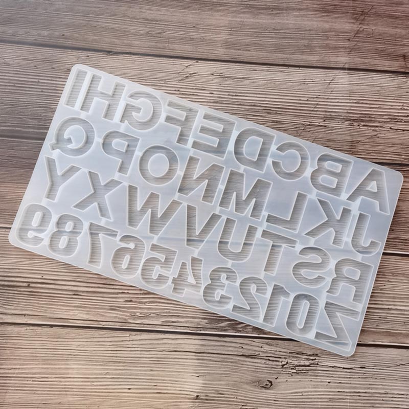 Moule en résine époxy cristal  - Resin Art Alphabet avis et prix