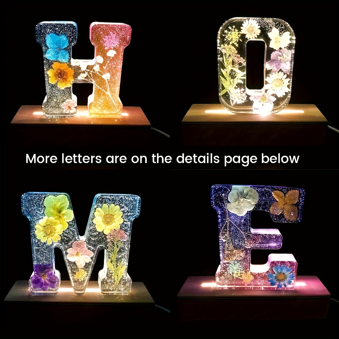 Moule en résine pour grandes l - Resin Art Alphabet avis et prix