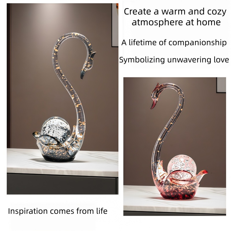 Figurine de cygne en résine de - Resin Art Wedding Gift avis et prix