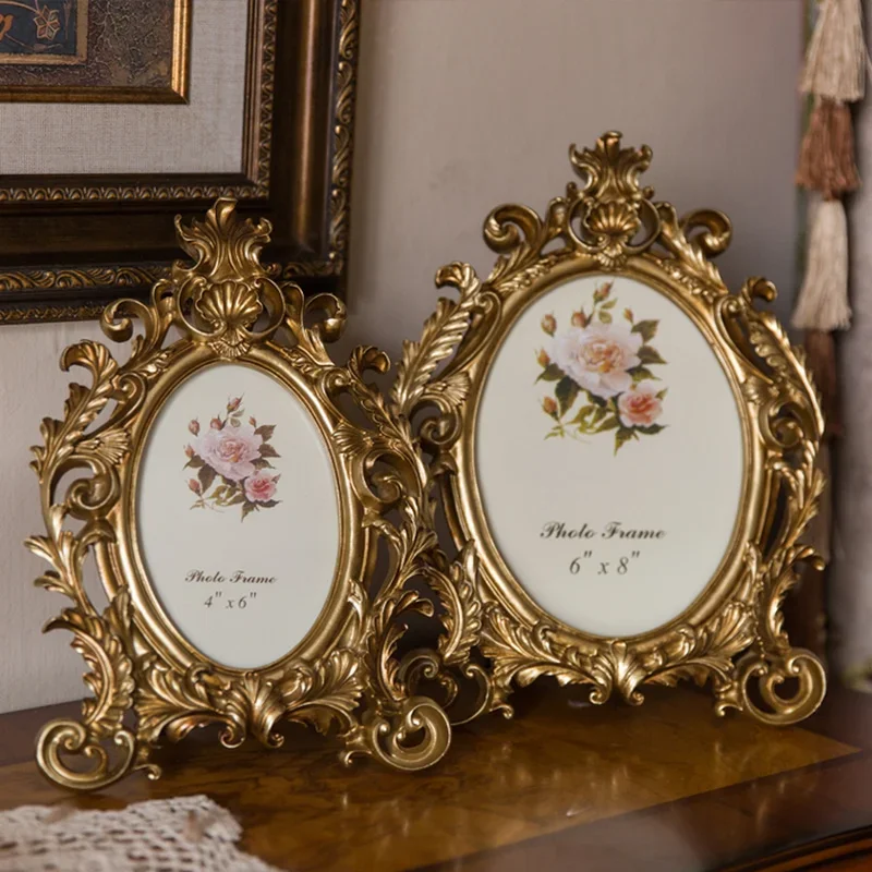 Cadre photo ovale rétro en rés - Resin Art Wedding Gift avis et prix