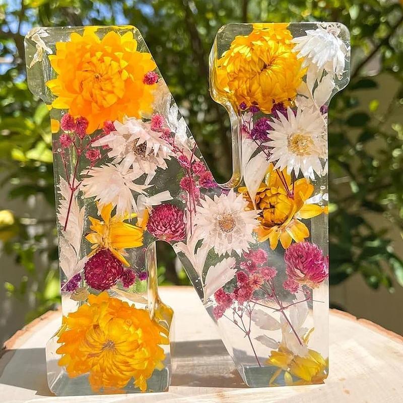 Veilleuses décoratives florale - Resin Art Alphabet avis et prix