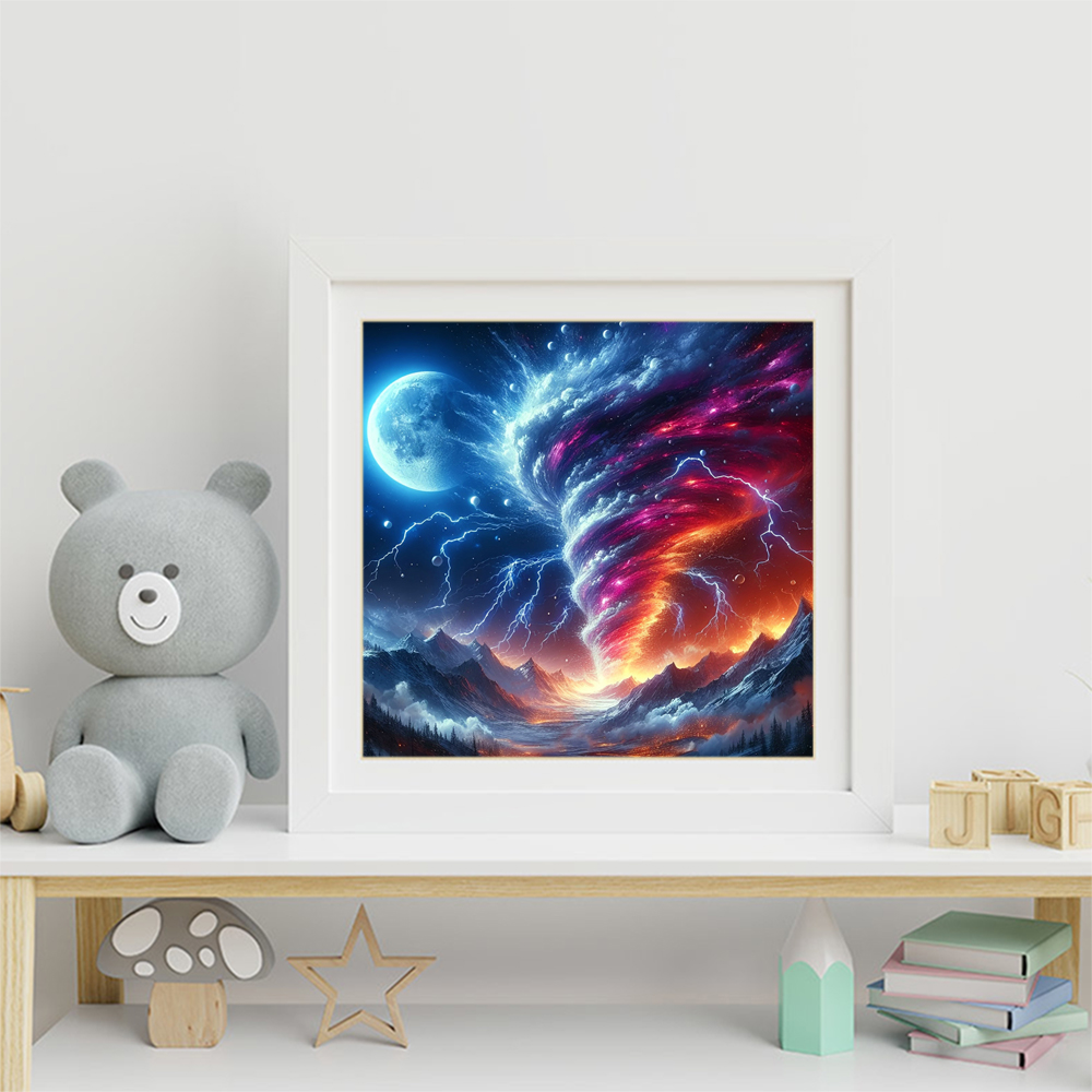 Peinture diamantée carrée comp - Resin Art Wallpaper avis et prix