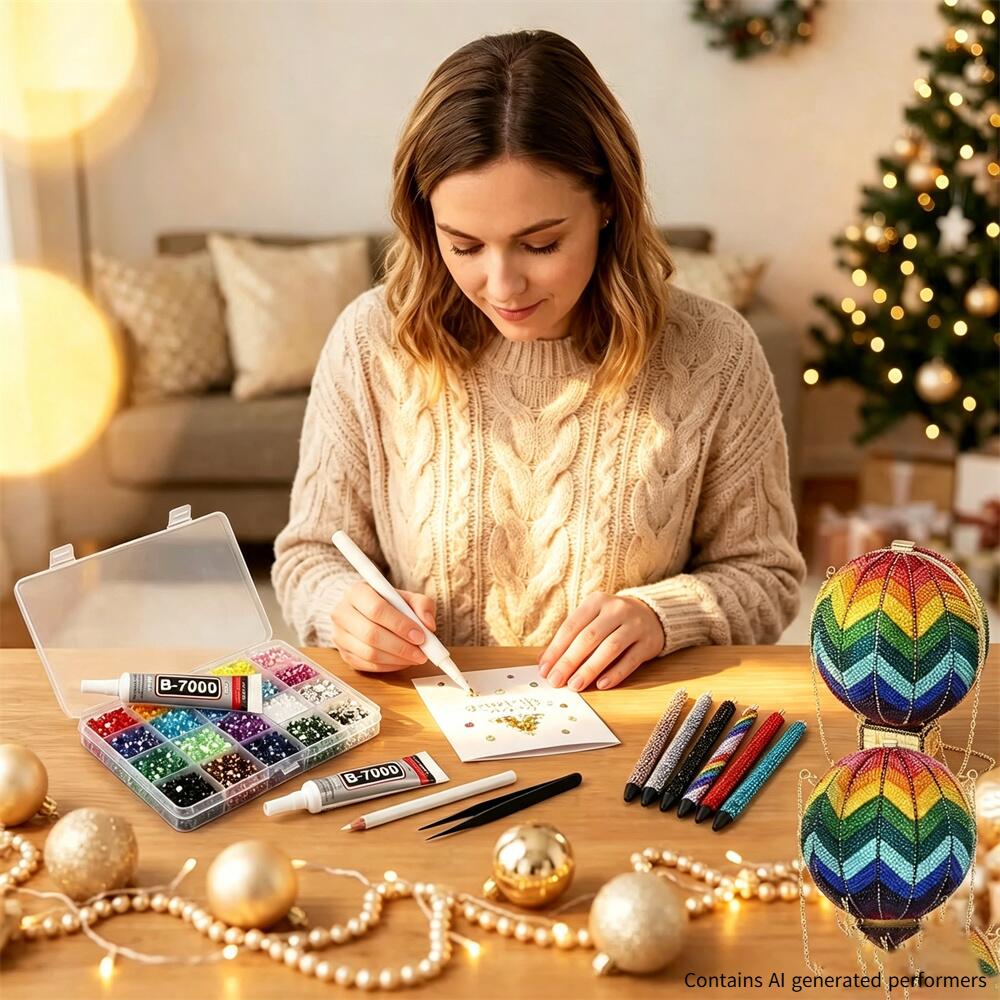 Kit de strass en résine multic - Resin Art Case avis et prix
